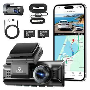 M550 Pro 4K ADAS Dash Cam with JYX05 Type-C Hardwire Kit for 24/7 Parking Surveillance & 20ft 6 Pin Extension Cable & 256GB TF Card, Larger Storage Capacity M550 Pro 4K ADAS Dash Cam with JYX05 Type-C Hardwire Kit for 24/7 Parking Surveillance & 20ft 6 Pin Extension Cable & 256GB TF Card, Larger Storage Capacity