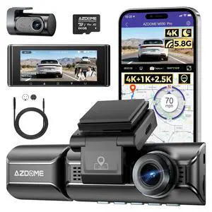 Built for Longer Rigs M550 Pro 4K 3 Channel Dash Cam with 20ft 4 Pin Extension Cable,Longer Rear Cam for Minivan UTV Truck RV Built for Longer Rigs M550 Pro 4K 3 Channel Dash Cam with 20ft 4 Pin Extension Cable,Longer Rear Cam for Minivan UTV Truck RV