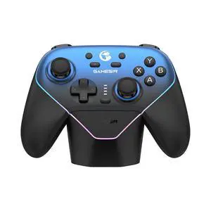 Super Nova Wireless Gaming Controller for PC/Switch/Switch 2/iOS/Android, 1000Hz Polling Rate, Hall Effect Stick & Trigger, Rubberized Grips, RGB Lighting, 1000mAh - Blue Super Nova Wireless Gaming Controller for PC/Switch/Switch 2/iOS/Android, 1000Hz Polling Rate, Hall Effect Stick & Trigger, Rubberized Grips, RGB Lighting, 1000mAh - Blue