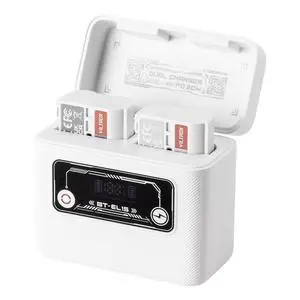Dual Battery Charger Station & EN-EL15C Rechargeable Batteries for Nikon Cameras Dual Battery Charger Station & EN-EL15C Rechargeable Batteries for Nikon Cameras