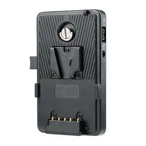 V Mount Battery Plate, V-Mount Battery Bracket Plate, 14.8V/ 2.5A-5.5A DC, D-tap Output V Mount Battery Plate, V-Mount Battery Bracket Plate, 14.8V/ 2.5A-5.5A DC, D-tap Output