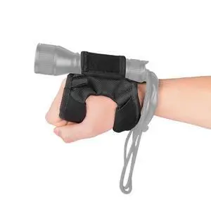 Diving Flashlight Glove Hands-Free Flashlight Holder Universal Adjustable Wrist Strap Scuba Dive Lights Accessories (Not Included Flashlight) Diving Flashlight Glove Hands-Free Flashlight Holder Universal Adjustable Wrist Strap Scuba Dive Lights Accessories (Not Included Flashlight)