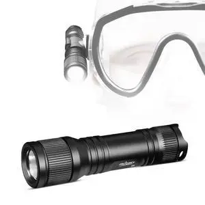 D560 Mini Scuba Dive Light Headlamp 650 Lumen Mask Diving Flashlight with 360° Rotatable Mask Clip, Underwater 150m Backup Headlight with Rotary Switch (Not Included Snorkel Mask) (Black) D560 Mini Scuba Dive Light Headlamp 650 Lumen Mask Diving Flashlight with 360° Rotatable Mask Clip, Underwater 150m Backup Headlight with Rotary Switch (Not Included Snorkel Mask) (Black)