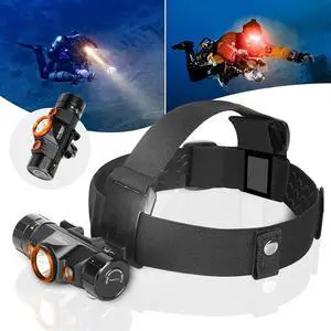 TD01 Diving Headlamp 1200 Lumens Scuba Dive Light 5 Modes Dual-Color (White/Red) Professional Underwater 150m Headlight, IP68 Waterproof Flashlight for Caving Snorkeling Spearfishing TD01 Diving Headlamp 1200 Lumens Scuba Dive Light 5 Modes Dual-Color (White/Red) Professional Underwater 150m Headlight, IP68 Waterproof Flashlight for Caving Snorkeling Spearfishing
