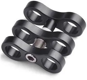 ZJ13 Aluminum Ball Joint Clamp for Underwater Diving Light Arms Tray, Photography Diving Camera, 360° Clip Adapter Bracket Holder for Action Camera, Dive Flashlight Arm Connected Accessories ZJ13 Aluminum Ball Joint Clamp for Underwater Diving Light Arms Tray, Photography Diving Camera, 360° Clip Adapter Bracket Holder for Action Camera, Dive Flashlight Arm Connected Accessories