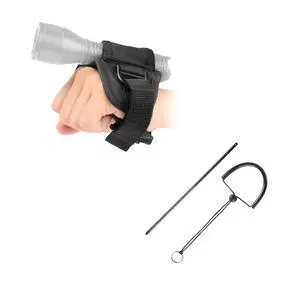 Diving Flashlight Glove Hands-Free Universal Adjustable Wrist Strap Scuba Diving Pointer 13in Bundle Diving Flashlight Glove Hands-Free Universal Adjustable Wrist Strap Scuba Diving Pointer 13in Bundle
