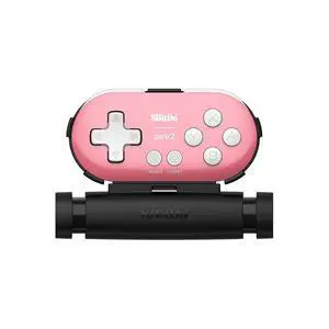 Zero 2 Bluetooth Gamepad Keychain Sized Mini Controller with Mobile Clip for Switch, Windows, Android (Pink Edition) Zero 2 Bluetooth Gamepad Keychain Sized Mini Controller with Mobile Clip for Switch, Windows, Android (Pink Edition)