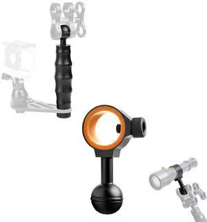ZJ18 New Universal Ball Joint Bracket & ZJ12 Handle for Camera Tray Bundle ZJ18 New Universal Ball Joint Bracket & ZJ12 Handle for Camera Tray Bundle