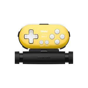 Zero 2 Bluetooth Gamepad Keychain Sized Mini Controller with Mobile Clip for Switch, Windows, Android (Yellow Edition) Zero 2 Bluetooth Gamepad Keychain Sized Mini Controller with Mobile Clip for Switch, Windows, Android (Yellow Edition)