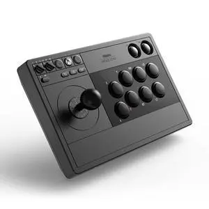2.4g Wireless Arcade Fight Stick with 3.5mm Audio Jack, Mic Mute Button & Joystick Mapping Button for Xbox Series X|S, Xbox One and Windows 10 - Officially Licensed (Black) 2.4g Wireless Arcade Fight Stick with 3.5mm Audio Jack, Mic Mute Button & Joystick Mapping Button for Xbox Series X|S, Xbox One and Windows 10 - Officially Licensed (Black)