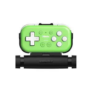 Micro Bluetooth Gamepad Pocket-Sized Mini Controller with Mobile Clip for Switch, Android, Supports Keyboard Mode (Green) Micro Bluetooth Gamepad Pocket-Sized Mini Controller with Mobile Clip for Switch, Android, Supports Keyboard Mode (Green)