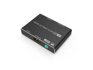 8K DP Input to DP & HDMI Output Splitter, Displayport MST Hub Splitter Support DP 1.4 in to DP1.4 & HDMI 2.1 Out at 8K@30Hz 4K@144Hz 8K DP Input to DP & HDMI Output Splitter, Displayport MST Hub Splitter Support DP 1.4 in to DP1.4 & HDMI 2.1 Out at 8K@30Hz 4K@144Hz