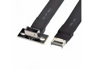 Cable USB 3.2 Type-E IDC 20Pin Front Panel Header Male to Female Extension Cable 20Gbps Cable USB 3.2 Type-E IDC 20Pin Front Panel Header Male to Female Extension Cable 20Gbps