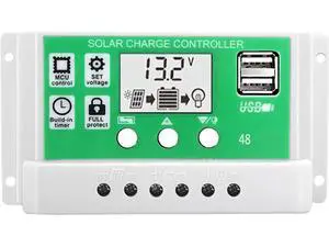 30A 12V 24V Solar Charge Controller Lithium Battery LCD Display USB Charged Solar Panel Charger 30A 12V 24V Solar Charge Controller Lithium Battery LCD Display USB Charged Solar Panel Charger
