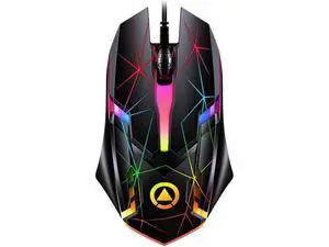 Wired Gaming Mouse, USB Optical Mouse with 3 Buttons, 1200DPI Wired Ergonomic USB Computer Mouse, Desktop Laptop PC Gaming Mouse (Black) Wired Gaming Mouse, USB Optical Mouse with 3 Buttons, 1200DPI Wired Ergonomic USB Computer Mouse, Desktop Laptop PC Gaming Mouse (Black)