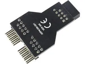 9 Pin USB Header Female 1 to 2 Male Board 9-Pin USB HUB USB 2.0 9 Pin Connector Adapter for RGB Splitter with 30cm 60cm Cable (No Cable,1 PCS) 9 Pin USB Header Female 1 to 2 Male Board 9-Pin USB HUB USB 2.0 9 Pin Connector Adapter for RGB Splitter with 30cm 60cm Cable (No Cable,1 PCS)