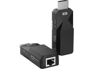 1080P HDMI Extender, Use Cat5e/6 Ethernet Cable Extend Audio and Video Signals up to 165 Feet with Lossless Transmission 1080P HDMI Extender, Use Cat5e/6 Ethernet Cable Extend Audio and Video Signals up to 165 Feet with Lossless Transmission