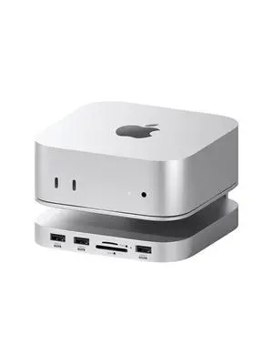 Mac mini M4 Hub & Stand with SSD Enclosure, 3 in 1 USB Type-C Docking Station with M.2 NVMe SSD Case, 10Gbps USB3.2 Gen2, SD4.0, TF4.0, 5V/2A Power Supply for M4 Pro (MC60) Mac mini M4 Hub & Stand with SSD Enclosure, 3 in 1 USB Type-C Docking Station with M.2 NVMe SSD Case, 10Gbps USB3.2 Gen2, SD4.0, TF4.0, 5V/2A Power Supply for M4 Pro (MC60)