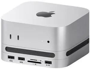 Mac mini M4 Hub with M.2 SSD Enclosure & Dustproof Stand, USB-C Docking Station with M.2 NVMe SSD Case, 4K@60Hz HDMI, SD4.0, Micro SD 4.0, 10Gbps USB3.2 for Mac mini M4 Pro (MC65H) Mac mini M4 Hub with M.2 SSD Enclosure & Dustproof Stand, USB-C Docking Station with M.2 NVMe SSD Case, 4K@60Hz HDMI, SD4.0, Micro SD 4.0, 10Gbps USB3.2 for Mac mini M4 Pro (MC65H)