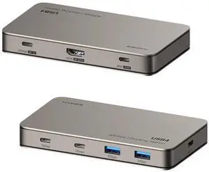 USB4 Docking Station, 40Gbps USB C Triple Display Hub with 8K@60Hz HDMI, 100W PD, 20Gbps DP1.4 7.5W USB4 Downstream Port and 4 10Gbps USB3.2 for MacBook Pro Air Laptops Thunderbolt 4/5 Dock USB4 Docking Station, 40Gbps USB C Triple Display Hub with 8K@60Hz HDMI, 100W PD, 20Gbps DP1.4 7.5W USB4 Downstream Port and 4 10Gbps USB3.2 for MacBook Pro Air Laptops Thunderbolt 4/5 Dock