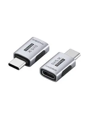 5.1k Resistor 5V/3A Charging Adapter 2 Pack, 15W USB C Male to USB C Female Adapter for Shaver Trimmer Headphone Fan Electric Screwdriver (ZJTN05) 5.1k Resistor 5V/3A Charging Adapter 2 Pack, 15W USB C Male to USB C Female Adapter for Shaver Trimmer Headphone Fan Electric Screwdriver (ZJTN05)