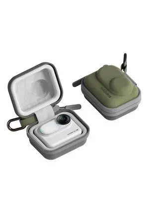 Carrying Case for Insta360 GO 3/3S, Portable Travel Storage Organizer Carry Bag Protective Hard Shell Anti-drop Handbag for Insta360 GO 3S Lens Protection (Green) Carrying Case for Insta360 GO 3/3S, Portable Travel Storage Organizer Carry Bag Protective Hard Shell Anti-drop Handbag for Insta360 GO 3S Lens Protection (Green)