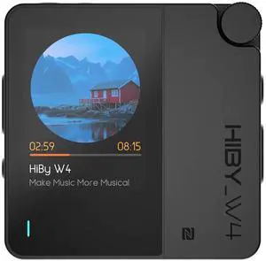 W4 Bluetooth Headphone Amplifier USB DAC, BT 5.4 & NFC, aptX Lossless LDAC, Dual DAC, DSD512 PCM 768kHz, 2-Inch Touch Screen, CVC Noise Reduction, 3.5mm & 4.4mm Balanced Output W4 Bluetooth Headphone Amplifier USB DAC, BT 5.4 & NFC, aptX Lossless LDAC, Dual DAC, DSD512 PCM 768kHz, 2-Inch Touch Screen, CVC Noise Reduction, 3.5mm & 4.4mm Balanced Output