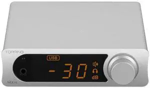 MX3s Amplifier 62W x 2 Class D Power amp Subwoofer Out 700mW x 2 Headphone amp 24-bit/192kHz AKM USB C DAC Bluetooth SupportSilver MX3s Amplifier 62W x 2 Class D Power amp Subwoofer Out 700mW x 2 Headphone amp 24-bit/192kHz AKM USB C DAC Bluetooth SupportSilver