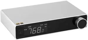 E70 Velvet AK4499EX DAC Audio Decoder- Bluetooth5.1 LDAC Hi-Res XU316 32Bit/768kHz DSD512 BT/USB/Coax/Opt Inputs RCA/XLR HiFi Stereo Digital-to-Analog-Convertor Sliver E70 Velvet AK4499EX DAC Audio Decoder- Bluetooth5.1 LDAC Hi-Res XU316 32Bit/768kHz DSD512 BT/USB/Coax/Opt Inputs RCA/XLR HiFi Stereo Digital-to-Analog-Convertor Sliver