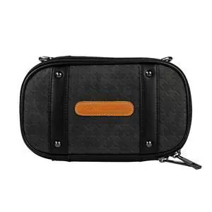 Organizer Bag BX08 - Portable Electronic Device Carrier Bag, Houndstooth Pattern, Compact & Lightweight, Ideal for Daily Use, Travel & Outings Organizer Bag BX08 - Portable Electronic Device Carrier Bag, Houndstooth Pattern, Compact & Lightweight, Ideal for Daily Use, Travel & Outings