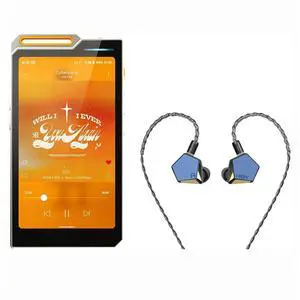 R4 mp3 & mp4 Players & x FAUDIO Project Ace HiFi IEMs(Orange) R4 mp3 & mp4 Players & x FAUDIO Project Ace HiFi IEMs(Orange)