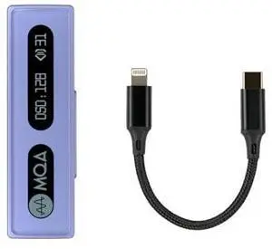 FC3 USB DAC & USB C OTG Cable (Purple) FC3 USB DAC & USB C OTG Cable (Purple)