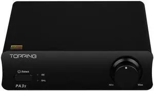 PA3S Power Amplifier MA120702 x 2 Class D Fully Balanced Single Ended AMP 80W x 2 RCA TRS Stereo Home Audio Amplifier (Black) PA3S Power Amplifier MA120702 x 2 Class D Fully Balanced Single Ended AMP 80W x 2 RCA TRS Stereo Home Audio Amplifier (Black)