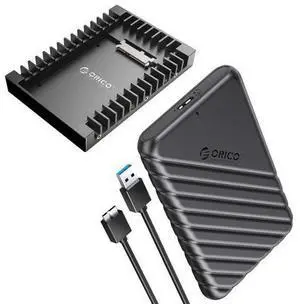 2.5 inch External Hard Drive Enclosure + 2.5 SSD SATA to 3.5 Hard Drive Adapter Internal Drive Bay Converter Mounting Bracket 2.5 inch External Hard Drive Enclosure + 2.5 SSD SATA to 3.5 Hard Drive Adapter Internal Drive Bay Converter Mounting Bracket