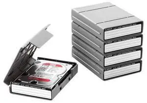 3.5 Inch Hard Drive Case Protective Box with Anti-Static,Shockproof and Dustproof Function, Storage Case for HDD External Hard Drive Case,Gray,5 Pack-PHP35 3.5 Inch Hard Drive Case Protective Box with Anti-Static,Shockproof and Dustproof Function, Storage Case for HDD External Hard Drive Case,Gray,5 Pack-PHP35