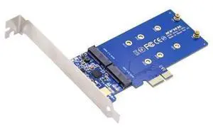 Dual SATA NGFF Key B+M SSD to PCI-E 1x Motherboard Desktop Adapter Converter SSD Card JMB582 2280 Dual SATA NGFF Key B+M SSD to PCI-E 1x Motherboard Desktop Adapter Converter SSD Card JMB582 2280