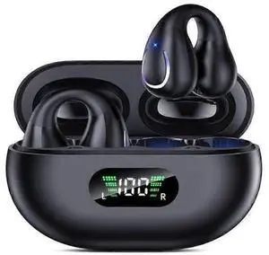 Bear Conduction Wireless Bluetooth Sports Headphones - Open-Ear Lightweight Design, 6H Playtime (Black) Bear Conduction Wireless Bluetooth Sports Headphones - Open-Ear Lightweight Design, 6H Playtime (Black)