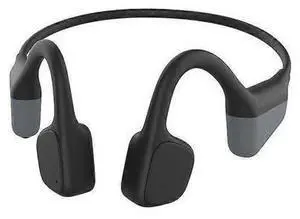 Bluetooth 5.3 Bone Conduction Headphones, IPX6 Waterproof, 15H Playtime, Open-Ear Design for Running & Cycling (Black) Bluetooth 5.3 Bone Conduction Headphones, IPX6 Waterproof, 15H Playtime, Open-Ear Design for Running & Cycling (Black)