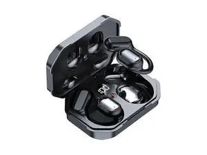 Bluetooth 5.3 Ear-Hook Earbuds, IPX7 Waterproof, 50H Playtime, LED Display, Noise Cancelling (Black) Bluetooth 5.3 Ear-Hook Earbuds, IPX7 Waterproof, 50H Playtime, LED Display, Noise Cancelling (Black)
