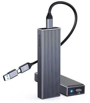 M.2 NVMe SSD Enclosure Aluminum Tool-Free Adapter, 10Gbps USB3.2 USB-C M2 Reader for M.2 PCIe NVMe M-Key 2230/2242/2260/2280 SSD, Thunderbolt 3 Compatible, External Case Support UASP Trim-BM2G2 M.2 NVMe SSD Enclosure Aluminum Tool-Free Adapter, 10Gbps USB3.2 USB-C M2 Reader for M.2 PCIe NVMe M-Key 2230/2242/2260/2280 SSD, Thunderbolt 3 Compatible, External Case Support UASP Trim-BM2G2