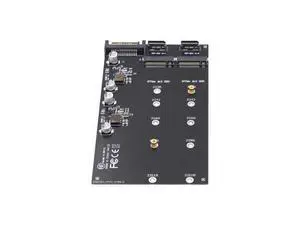 M.2 to Oculink Adapter,PCIe NVME/AHCI SSD 2 to 2 SFF-8611/8612 Adapter Support 2230/2242/2280/22110mm M.2 to Oculink Adapter,PCIe NVME/AHCI SSD 2 to 2 SFF-8611/8612 Adapter Support 2230/2242/2280/22110mm