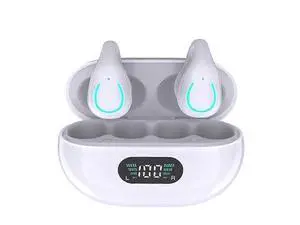 Clip-On Open Ear Bluetooth 5.3 Earbuds, 80H Playtime, IPX4 Waterproof Wireless Headphones for Running Clip-On Open Ear Bluetooth 5.3 Earbuds, 80H Playtime, IPX4 Waterproof Wireless Headphones for Running