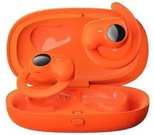 Earless Open Ear Bluetooth Headphones, 40H Play, Sweatproof, Secure Fit Wireless Earbuds (Red) Earless Open Ear Bluetooth Headphones, 40H Play, Sweatproof, Secure Fit Wireless Earbuds (Red)