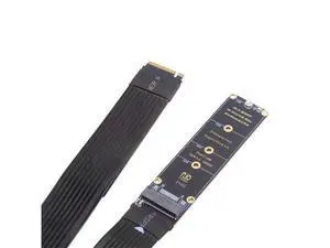 NGFF M-Key NVME Male to Female Extension PCI Express Cable 30cm PCI-E 4.0 for Mainboard SSD 2230/2242/2260/2280 NGFF M-Key NVME Male to Female Extension PCI Express Cable 30cm PCI-E 4.0 for Mainboard SSD 2230/2242/2260/2280