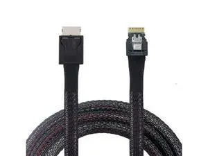 OcuLink PCIe PCI-Express SFF-8611 4i to SFF-8654 Slimline SSD Data Active Cable 50cm OcuLink PCIe PCI-Express SFF-8611 4i to SFF-8654 Slimline SSD Data Active Cable 50cm