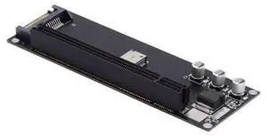 Oculink SFF-8612 SFF-8611 to PCIE PCI-Express 16x 4X Adapter with SATA Power Port for Mainboard Graphics Card Oculink SFF-8612 SFF-8611 to PCIE PCI-Express 16x 4X Adapter with SATA Power Port for Mainboard Graphics Card
