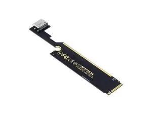 PCI-E 3.0 M.2 M-Key to Oculink SFF-8612 SFF-8611 Host Adapter for ThinkBook 16+ External Graphics Card & SSD PCI-E 3.0 M.2 M-Key to Oculink SFF-8612 SFF-8611 Host Adapter for ThinkBook 16+ External Graphics Card & SSD