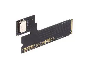 PCI-E 4.0 M.2 M-Key to Oculink SFF-8612 SFF-8611 Host Adapter for 2022 2023 ThinkBook 14+ External Graphics Card & SSD PCI-E 4.0 M.2 M-Key to Oculink SFF-8612 SFF-8611 Host Adapter for 2022 2023 ThinkBook 14+ External Graphics Card & SSD