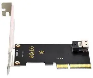 PCI-E 4X to U.2 U2 Kit SFF-8639 to SFF-8654 Slimline SAS NVME PCIe SSD Adapter for Mainboard PCI-E 4X to U.2 U2 Kit SFF-8639 to SFF-8654 Slimline SAS NVME PCIe SSD Adapter for Mainboard