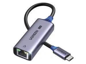 UGREEN USB C to Ethernet Adapter 2.5G, Ethernet Adapter for Laptop, Aluminum, Type C (Thunderbolt 4/3 Compatible) to RJ45 Network Internet, Compatible for NAS, MacBook Air/Pro, XPS, iPhone 17 Pro/Max UGREEN USB C to Ethernet Adapter 2.5G, Ethernet Adapter for Laptop, Aluminum, Type C (Thunderbolt 4/3 Compatible) to RJ45 Network Internet, Compatible for NAS, MacBook Air/Pro, XPS, iPhone 17 Pro/Max